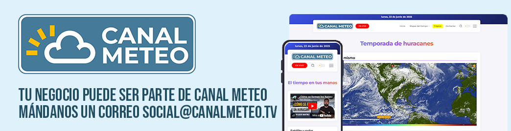 Be part of canal meteo, send us an email social@canalmeteo.tv