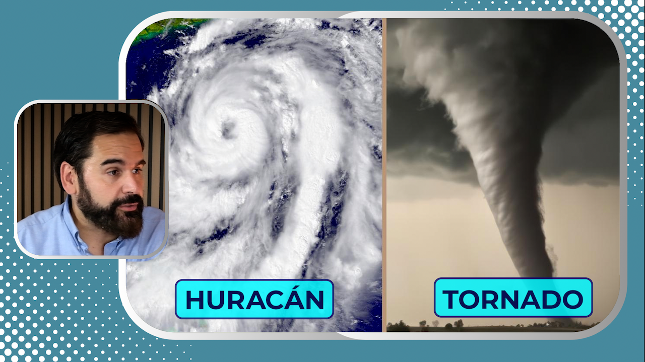 Diferencia entre tornado e huracán