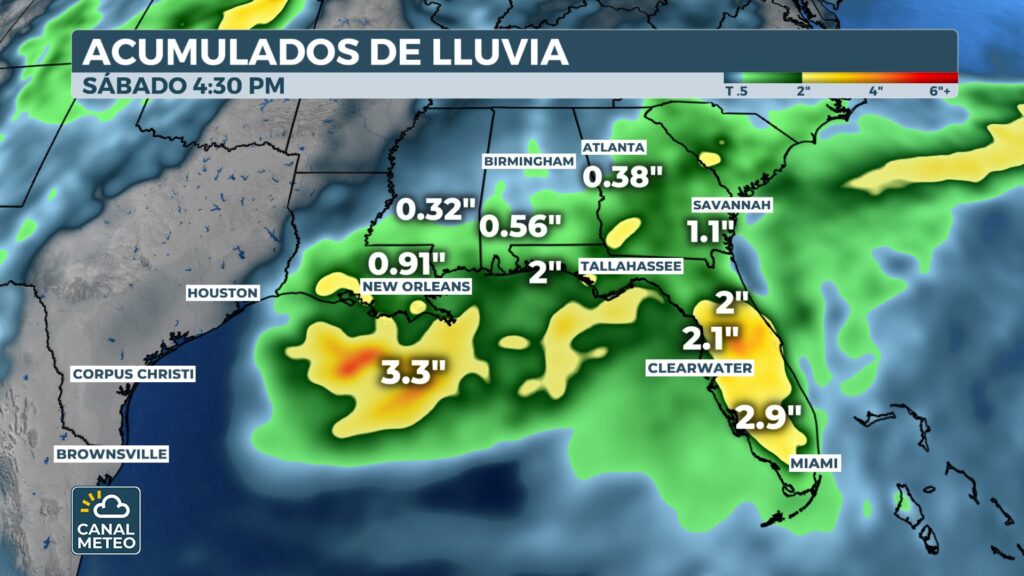 This week's accumulated rainfall may result in flooding