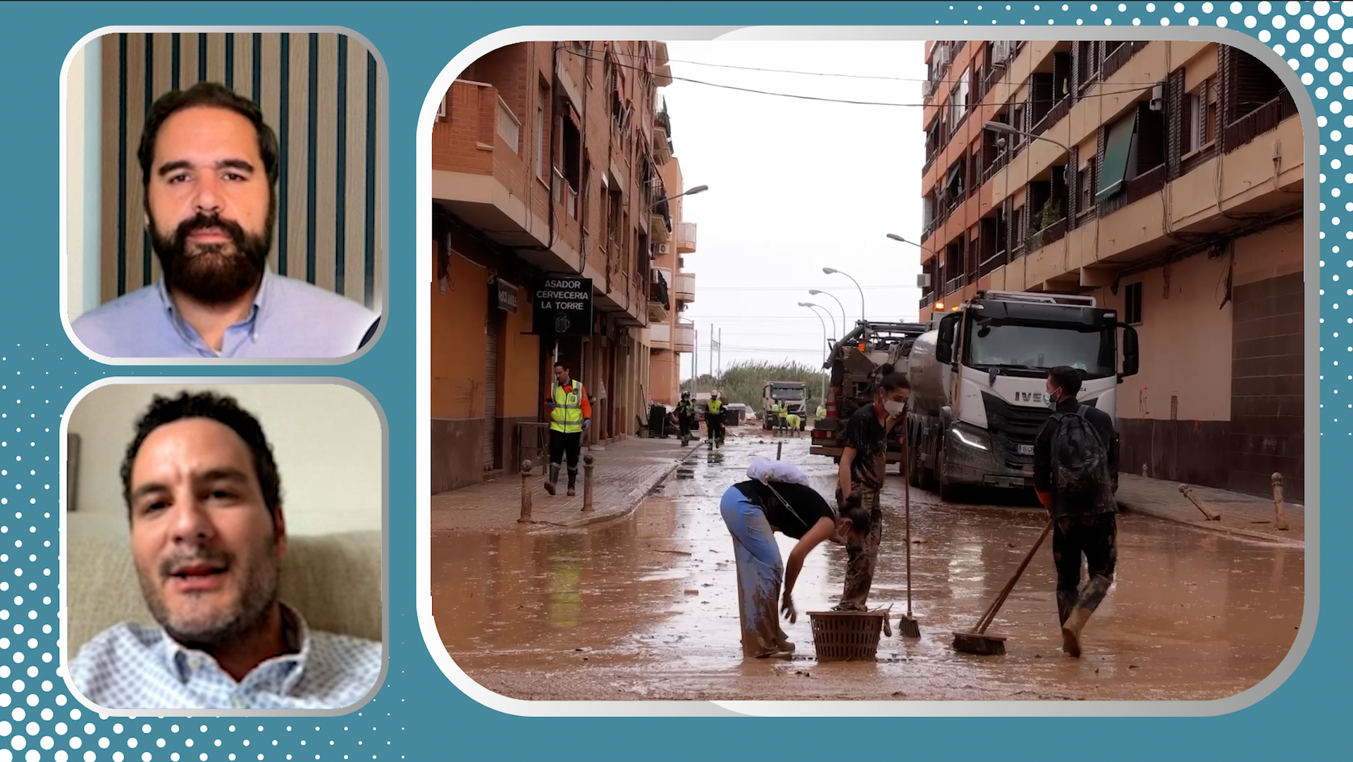 The effects after the 2024 Valencia hurricane