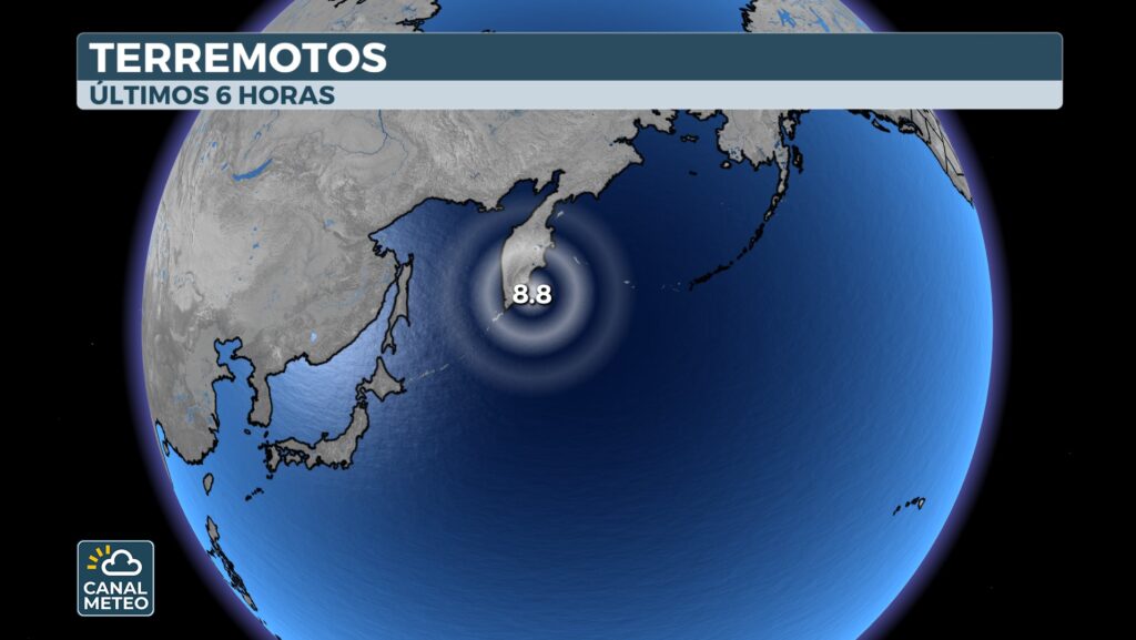 Earthquake of magnitude 8.8 in Russia
