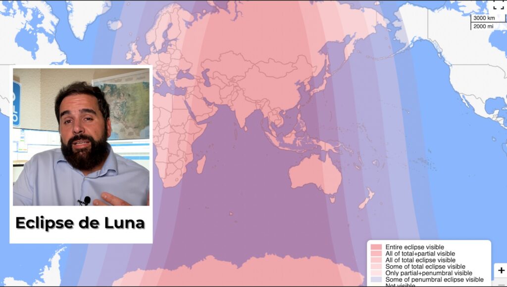 Total lunar eclipse: between 17:30 and 18:53 UTC, the Moon will turn bright red (Blood Moon). Visible in Europe, Africa, Asia and Oceania.(Tip): with the naked eye it is unforgettable, but with binoculars, details in craters and lunar seas can be distinguished.