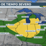 Midwest Severe Weather Hazard Zone on July 19, 2025