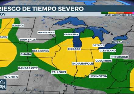 Midwest Severe Weather Hazard Zone on July 19, 2025