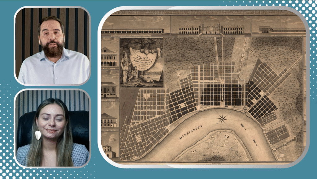 La fundación de la ciudad de Nueva Orleans