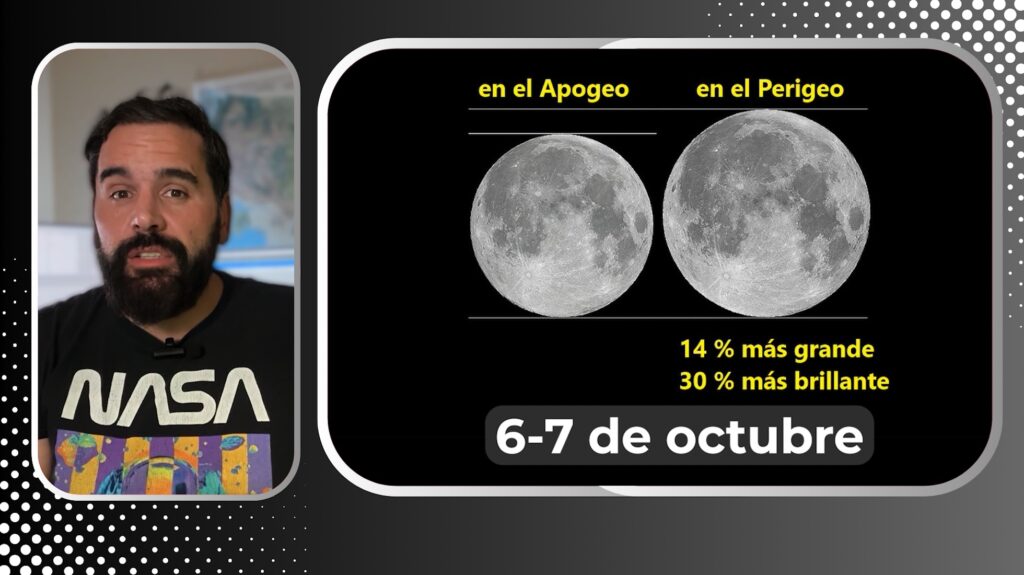 Superluna del mes de octubre