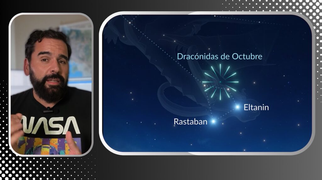 Lluvia de estrellas de las dracónidas