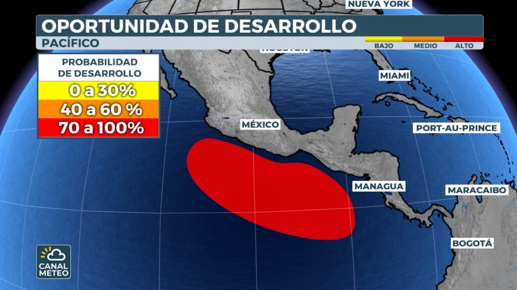 Invest 95E podría ser Flossie