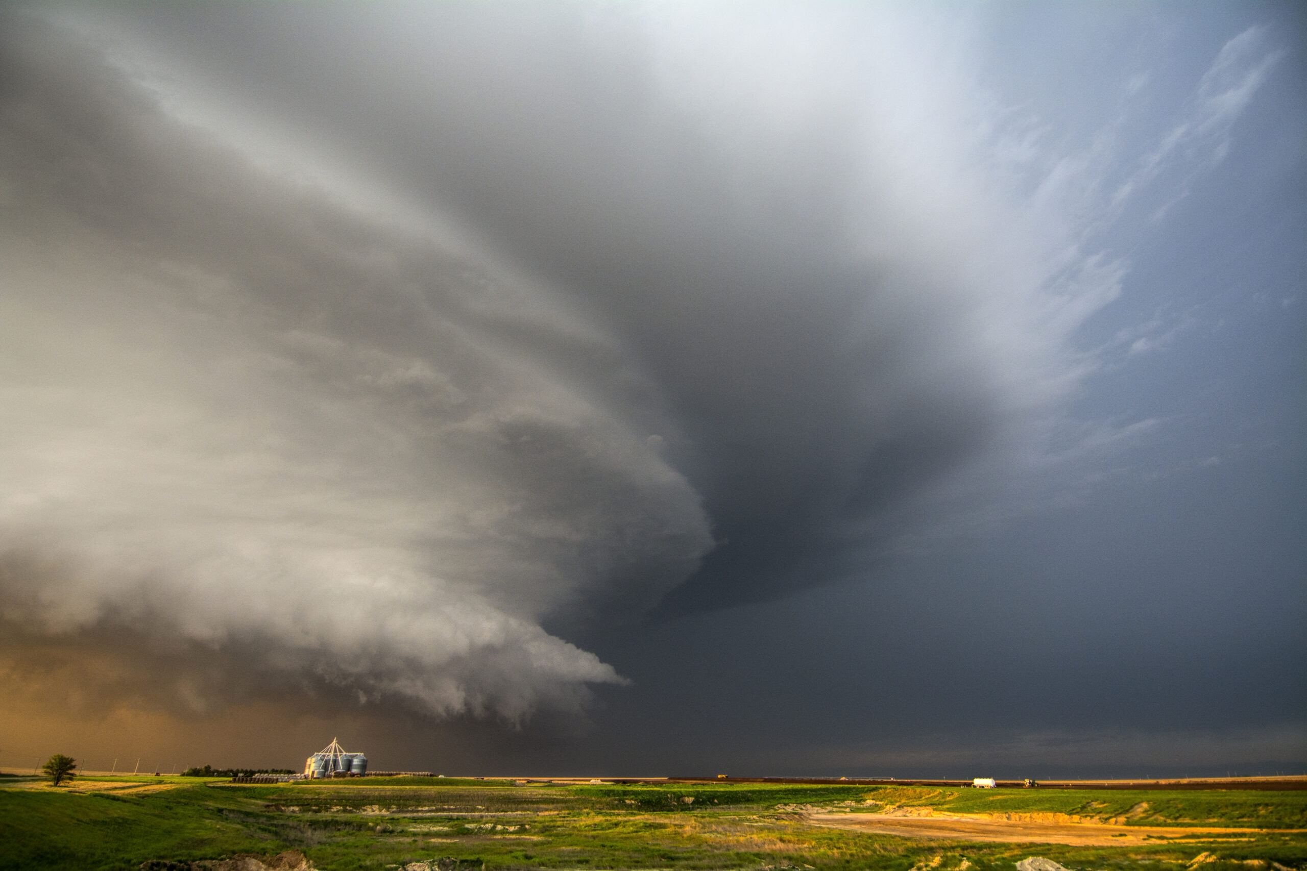 Foto de una tormenta severa