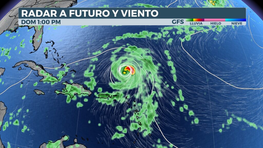 Seguimiento de la Tormenta Tropical Erin