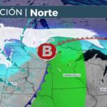 These systems move north