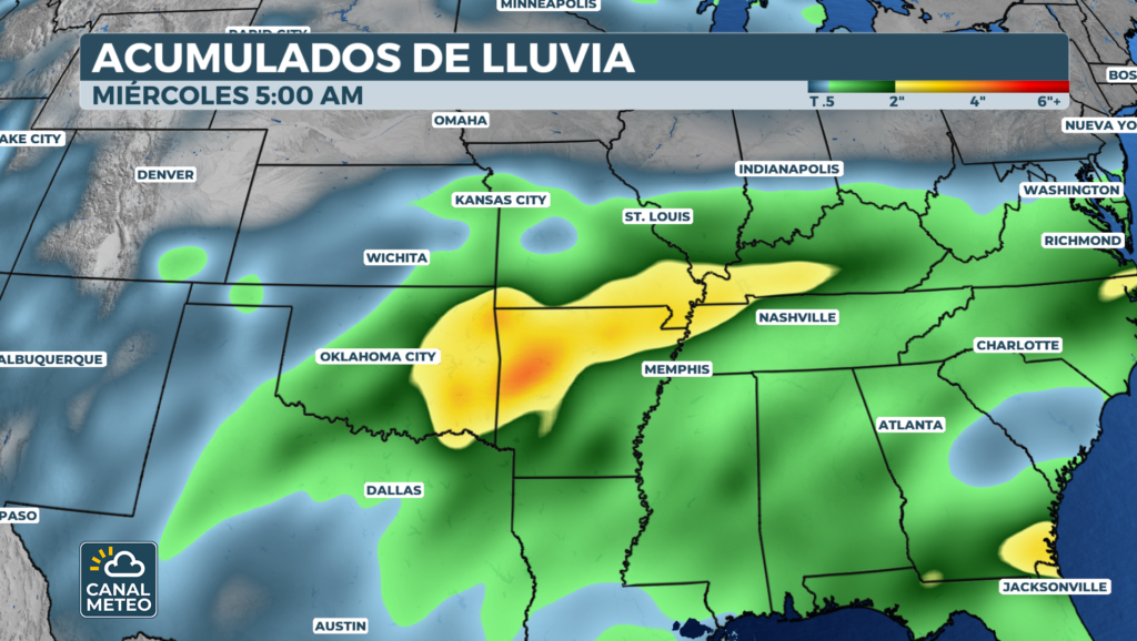 Inundaciones en el sur