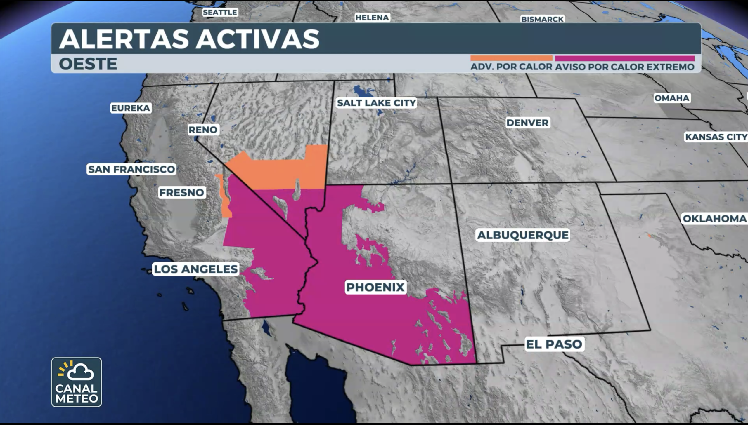 Ola de calor con más de 500 récords
