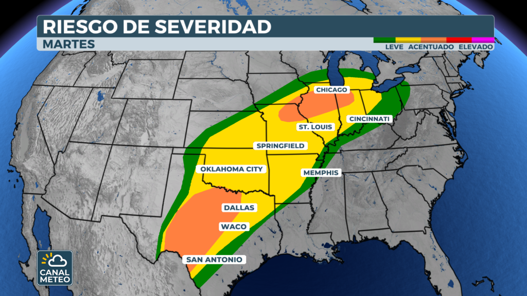Tornados amenazan a millones en +10 estados