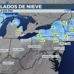 Spring snow in the Northeast